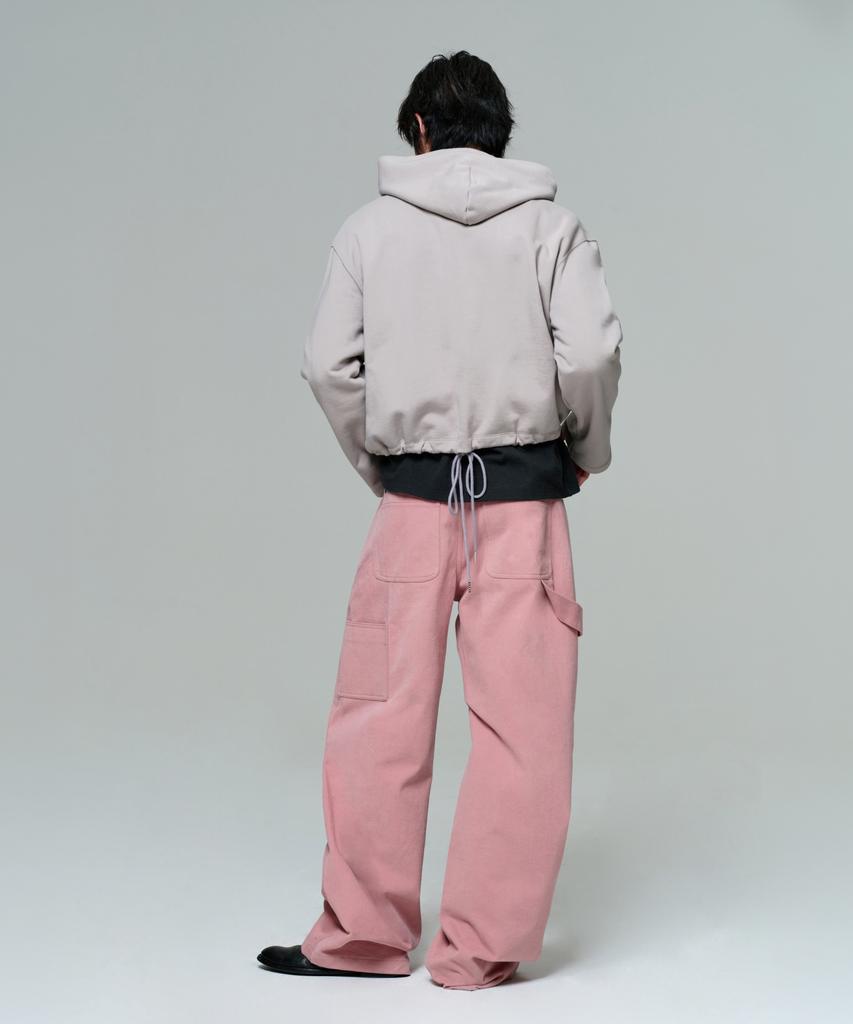 ERA Men Wide Carpenter Pants - Dusty Pink