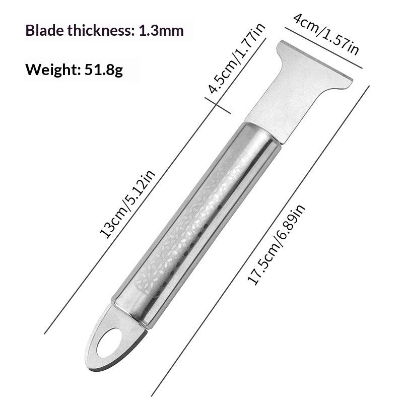 Stainless Steel Freezer Deicers Refrigerator Deicers Ice Scraper Defrost Cleaning Shovel Household Cleaning Gadget Removal Scoop