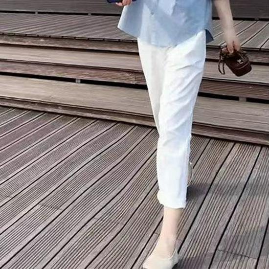 

Трендовый летний уличный стиль 2025 года, повседневный костюм-двойка для миниатюрных L (Recommended for 110-120 Jin)