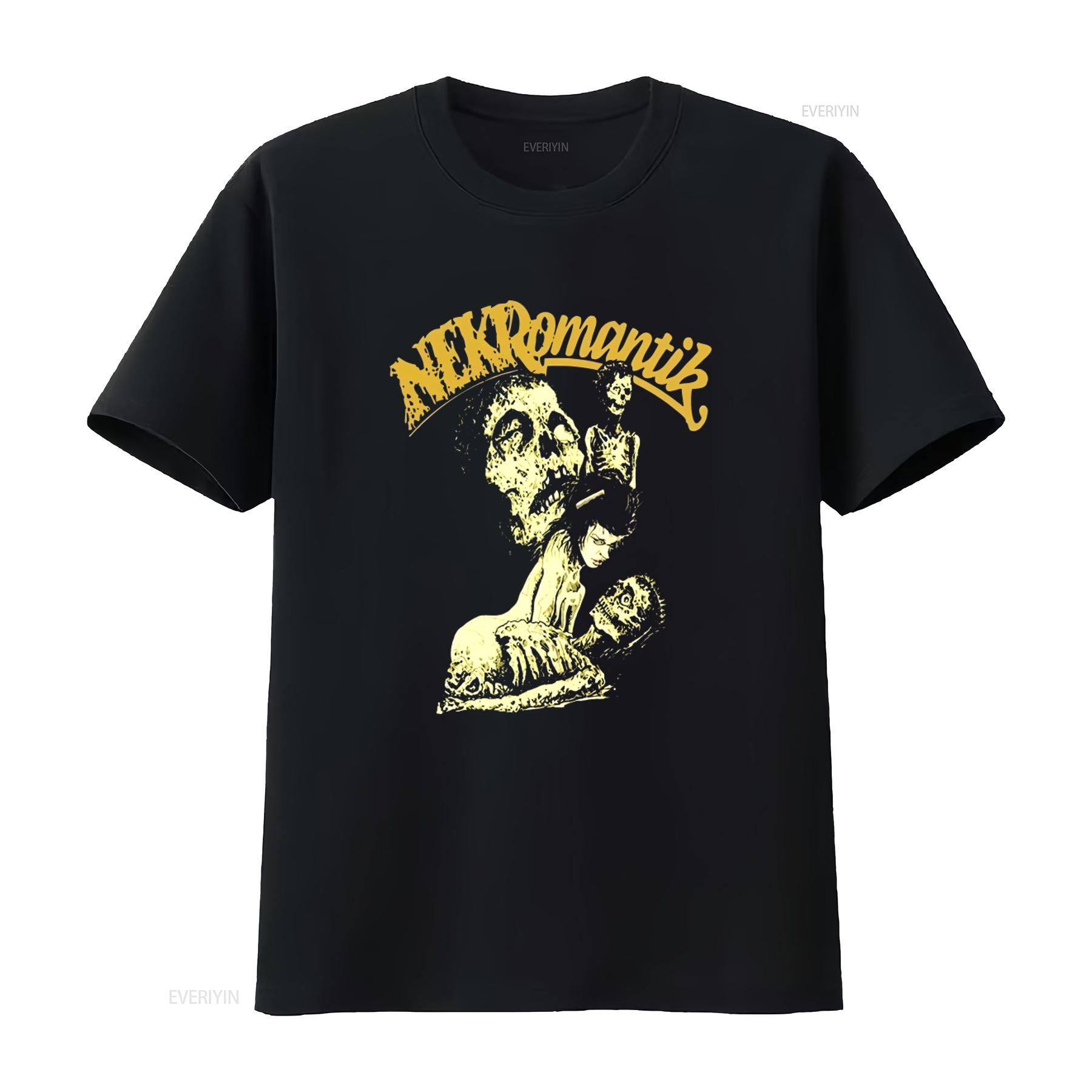 

Nekromantik V1 Horror Poster T Shirt All Sizes S 5Xl Soft Cotton vintage Washed Breathable graphic designer clothes 4XL