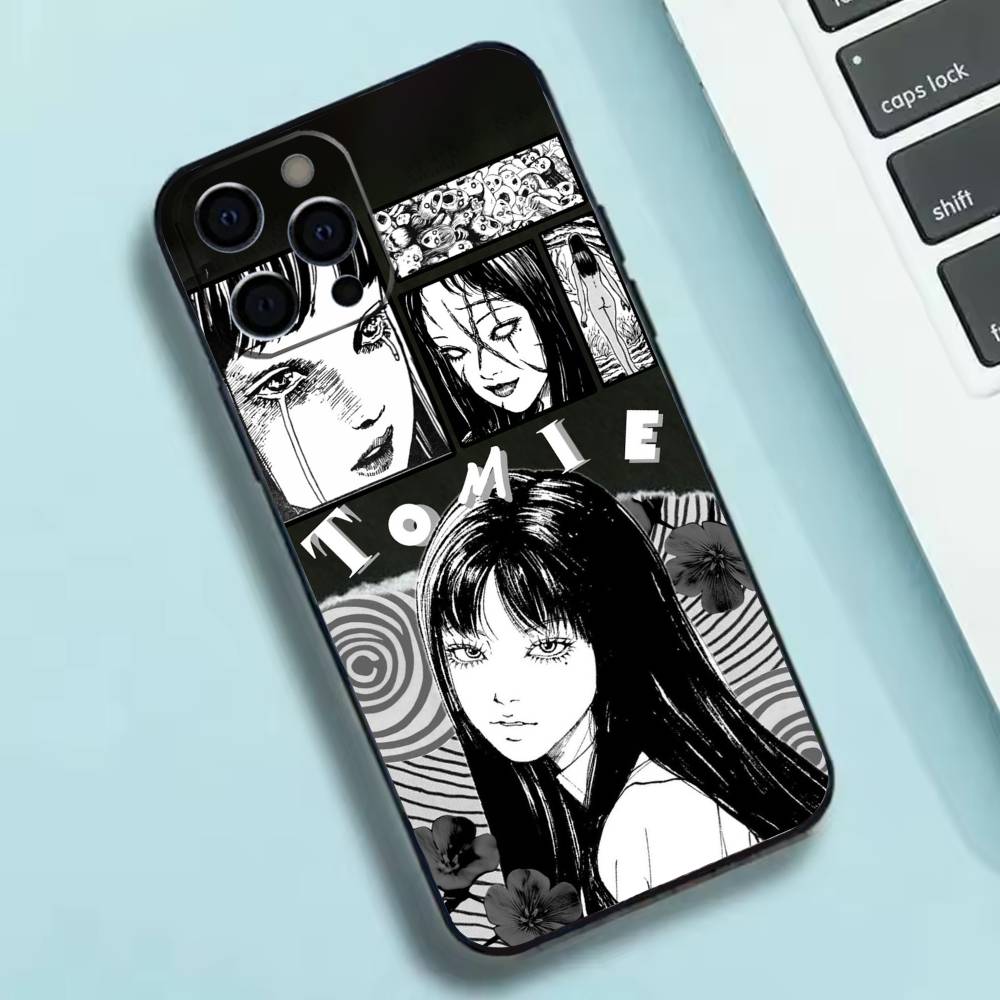 HOT Comics T-Tomie Phone Case Silicone Soft For IPhone 17 16 15 14 13 12 11 X XR Plus Pro Max Plus