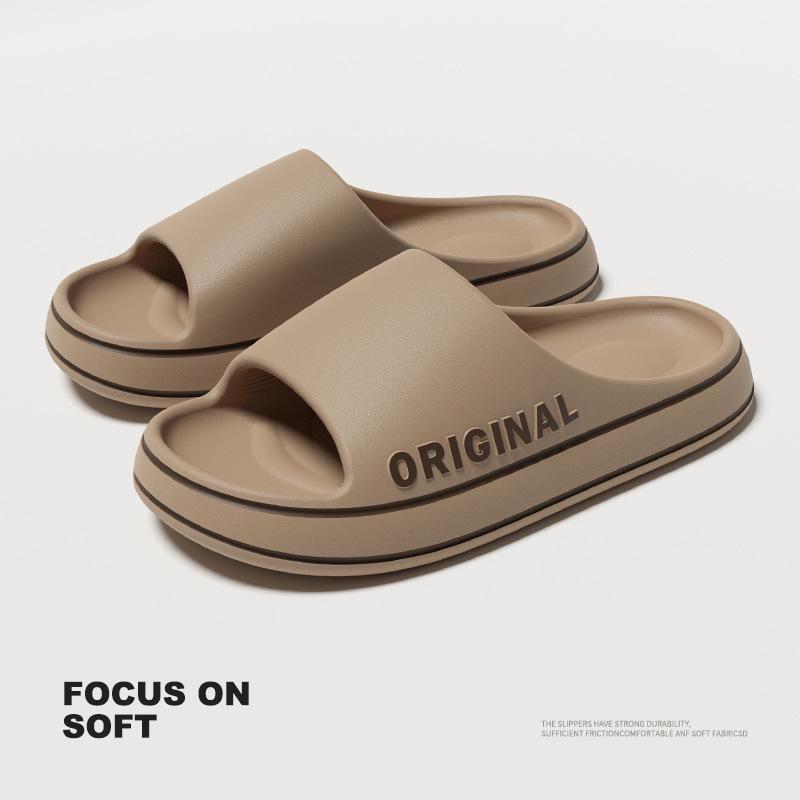 High-Grade Non-Slip Summer Slippers: Thick Bottom, Unisex Indoor Comfort for Men and Women