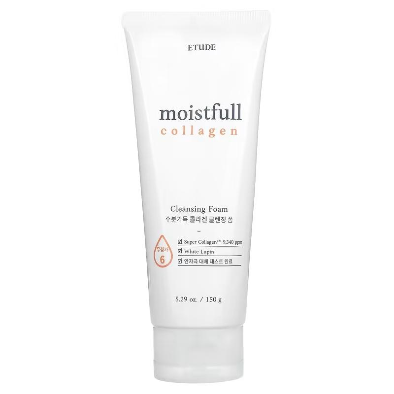 

ETUDE HOUSE Moistfull Collagen Cleansing Foam Увлажняющая пенка для умывания с коллагеном 150G
