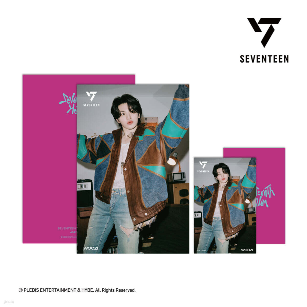 

[SEVENTEEN - SEVENTEENTH HEAVEN] 3D Lenticular Postcard [AM 5:26 ver.][Woozi ver.]