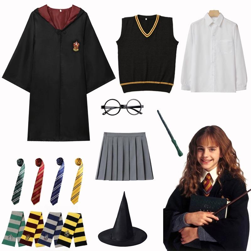Harry Potter Academy Robe Clothing Magic Robe Clothing Adult Children School Uniform Cloak Cloak