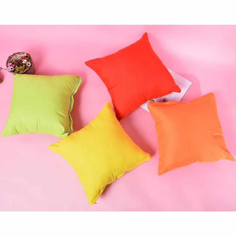 solid color pillow cases