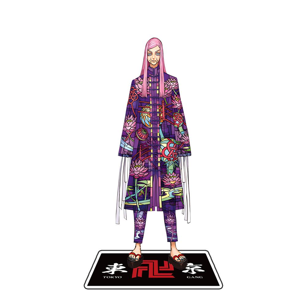 Anime Tokyo-revenge Acrylic Bracket Model Character Manjiro Sano Draken Model Desktop Ornament Standing Fan Collection Gift