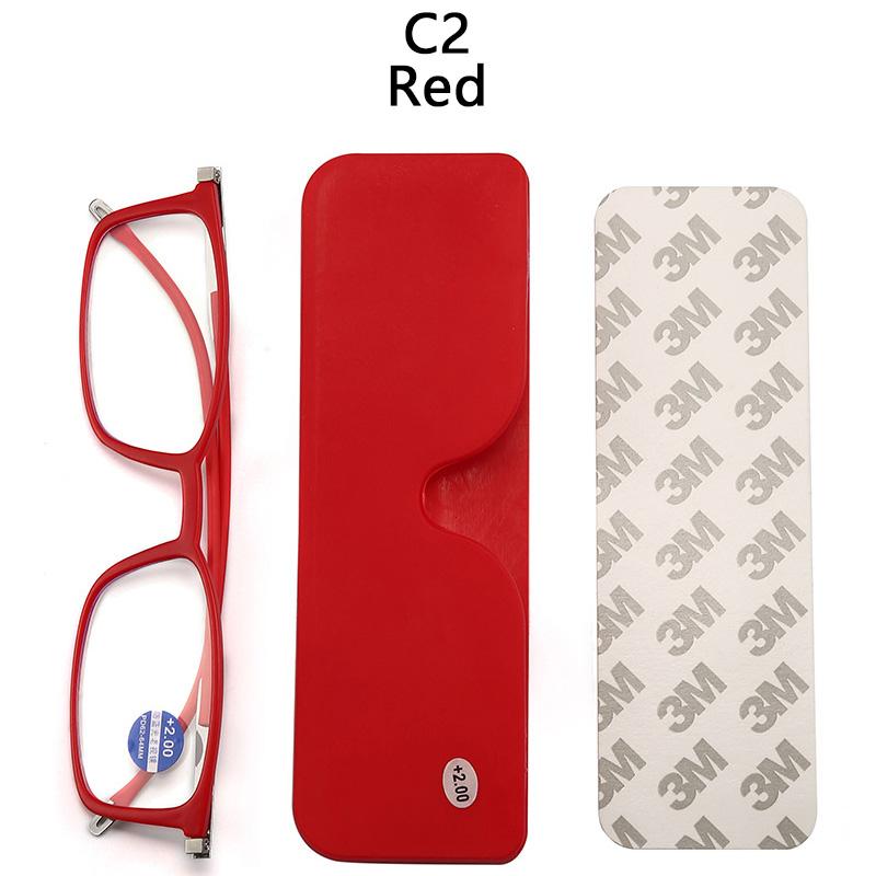 Neuer ultra-dünner Handyhalter Lesebrille Herren Damen TR90 Blaulichtfilter Computerbrille Und praktisch zum Mitnehmen