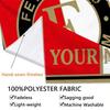 Custom Name feyenoord Wall Tapestry Aesthetic Wall Hanging Printed Fabric Blanket Decorative Tapestries for Bedroom Living Room Home Decor