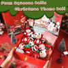 6/36 KS Vánoční antistresové míčky Santa Claus Sobi Antistresová pěna Vánoční mačkací míček pro děti Vánoční párty drobnosti
