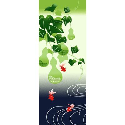 Toalha de Mão Ilustrada Hamamonyo "Abóbora Fresca"