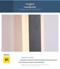 Outdoor Long Wall Lamp for Living Room, TV Background, Bedroom, and Study