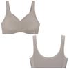 Sloggi Zero Feel Bralette Half Top 2 6308 Japan L To Japanese Size [Triumph] Women's Underwear, Non-Wired, (Angora), (equivalent L)