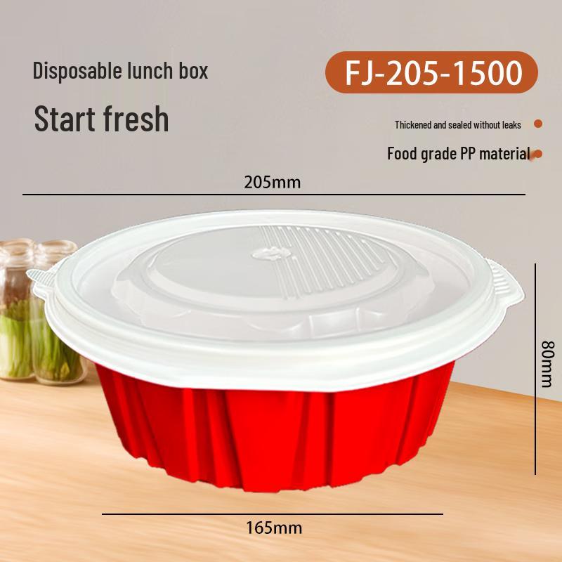 

Disposable Round Takeaway Meal Box