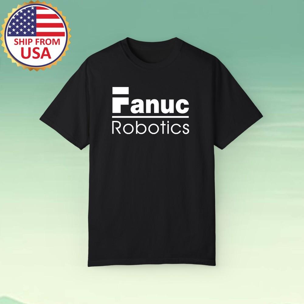 Fanuc Robotics America Men#039;s Black Size S5XL Unisex T-Shirt XL