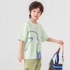 Jungen T-Shirt mit Graffiti-Print und kühlendem Gefühl