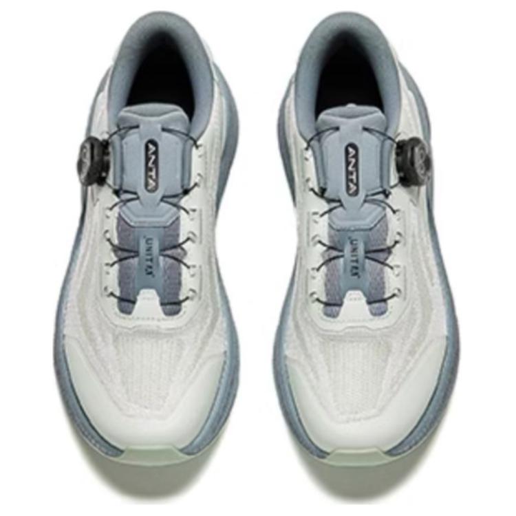 New Anta Variety Training Collection Durable Breathable Low Top Training Shoes Men's Beige Gray 112437799-3