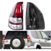 Car Rear Tail Light,Compatible With Toyota Land Cruiser Prado LC120 2003 2004 2005 2006 2007 2008 2009 Brake Light Taillight Without Bulbs(Left)