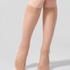 Women Knee Highs Stockings,Reinforced Toe,Sheer Nylon Socks Calf Stockings Antis Slip Cotton Soles Sheer Pantyhose