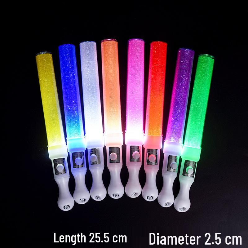 Seven-Color Flashing Star Wand - Electronic Glow Stick for Kids' Concerts and Parties
