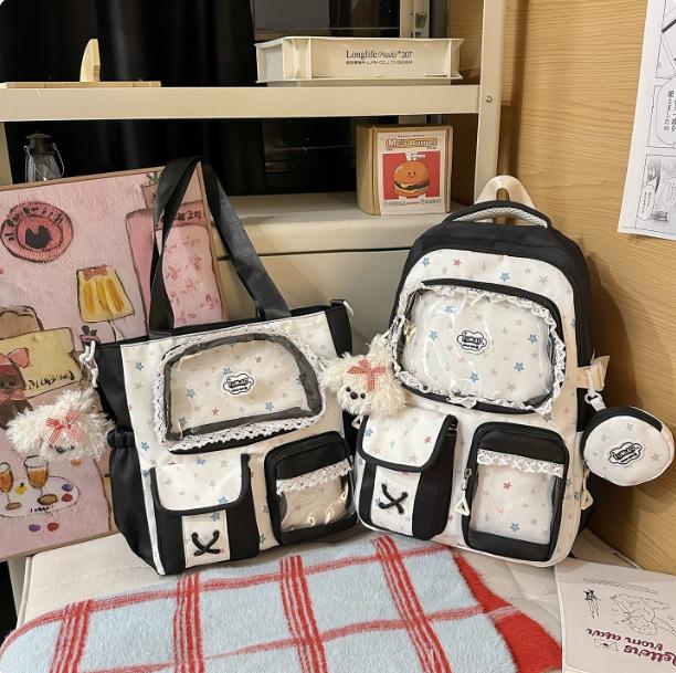 Schoolbag Sweet Japanese Schoolbag for Girls, Primary School Students, Grades 3 To 6, Large Capacity, High Value, Junior High School Girls Backpack