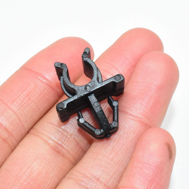 For Car Fastener Hood Bonnet Prop Rod Support Clip Nylon Plastic Retainer For Auto Fastener Clip 10 Pcs