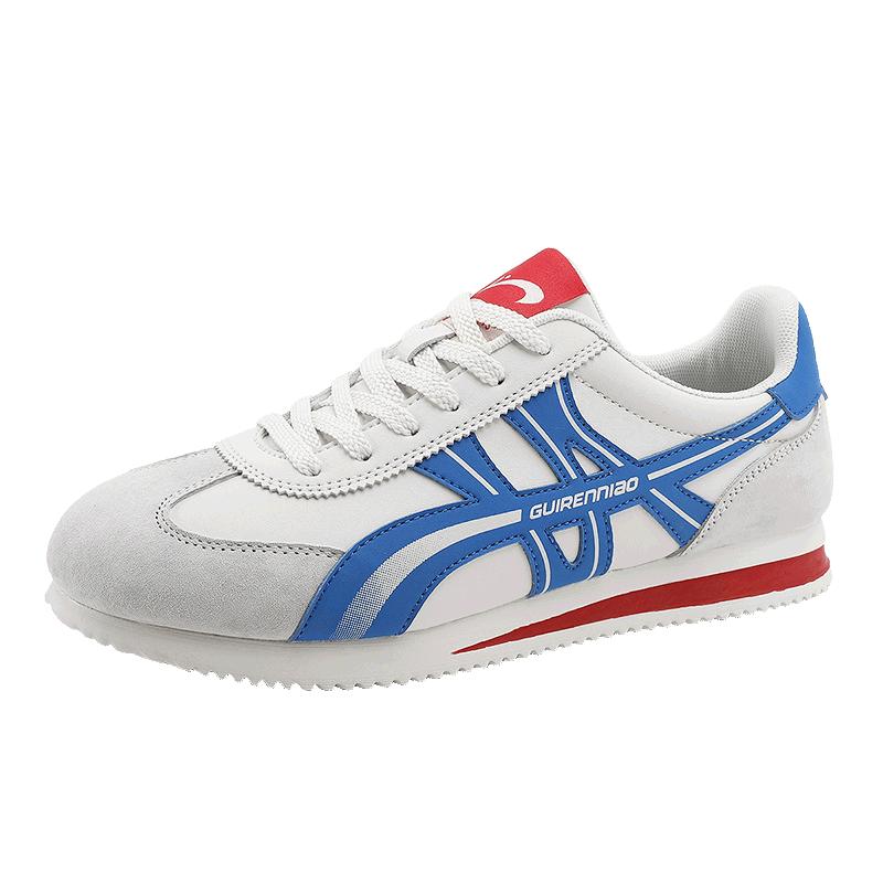 Guirenniao Men s Retro Forrest Gump Style Casual Sneakers 41