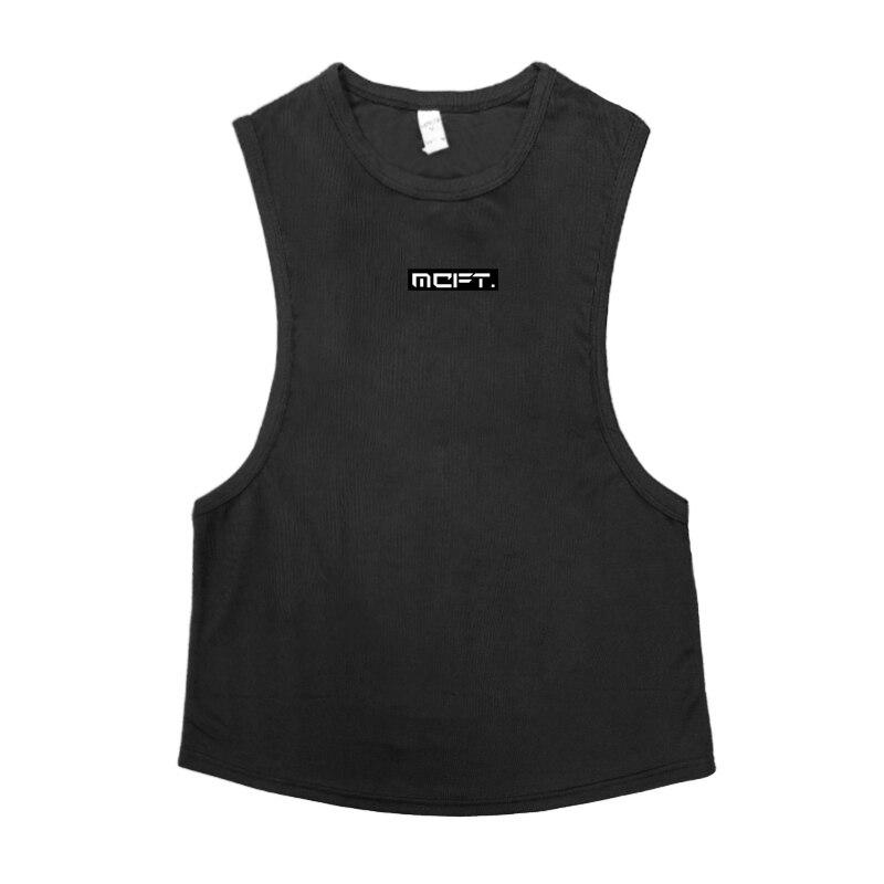 

Do The Work Muscleguys Mesh Quick Dry Running Basketball Summer Fashion O-Neck Letter Printed Gym Sports Fitness Vest XXL чорний