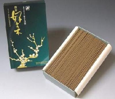 Baieido Incense Small Scented Short and Large Green Box Sticks, Wood, (smoking Type),