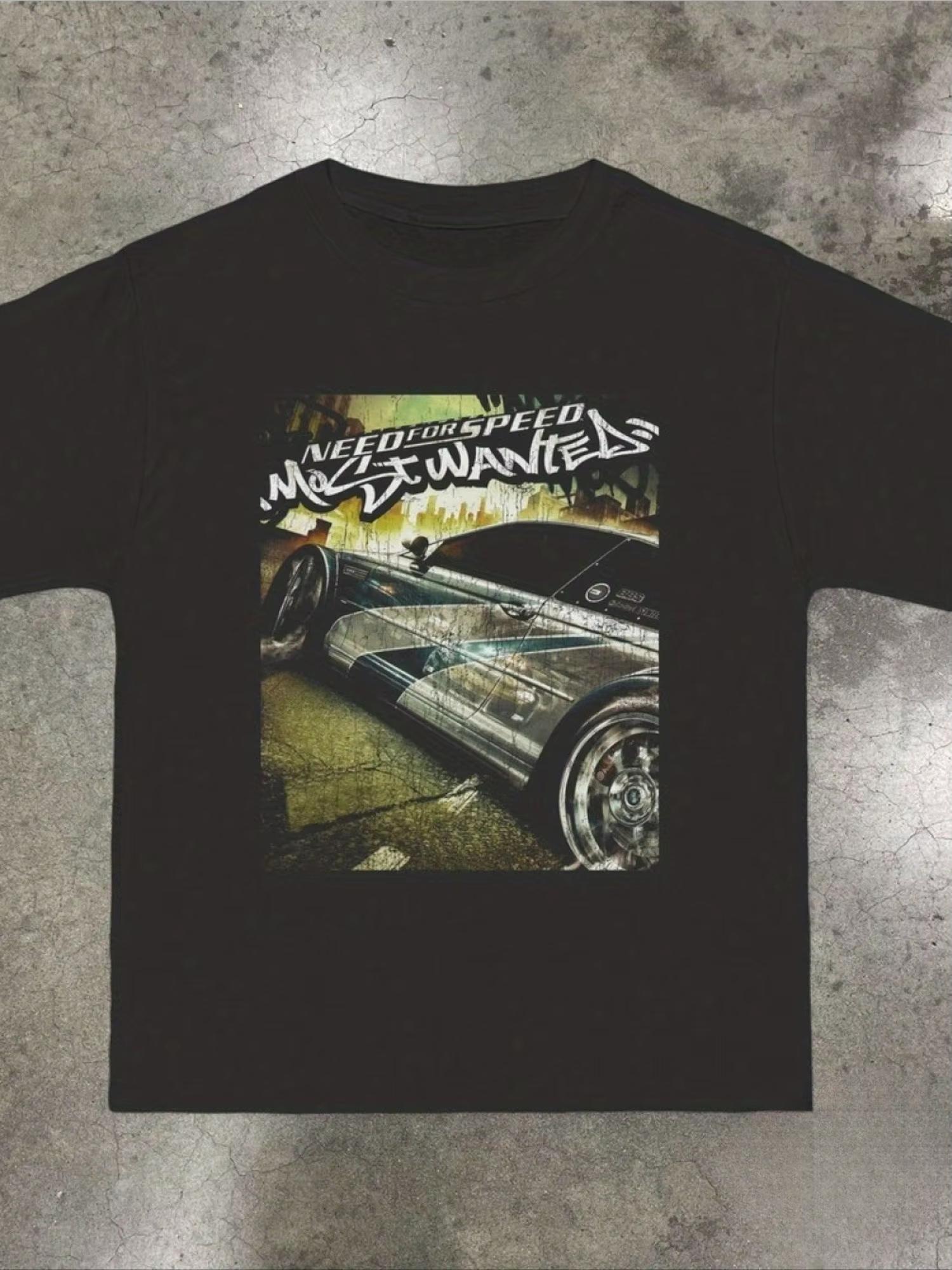 

2026 Summer s Latest Wanted Criminals Men s T-shirt - High-Quality Fashion Round-neck Printed Suitable for Both Men and Wome... 5XL різнокольоровий