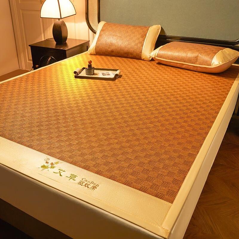 Huan Gu Ice Silk Double-Sided Cooling Mat with Pillowcase