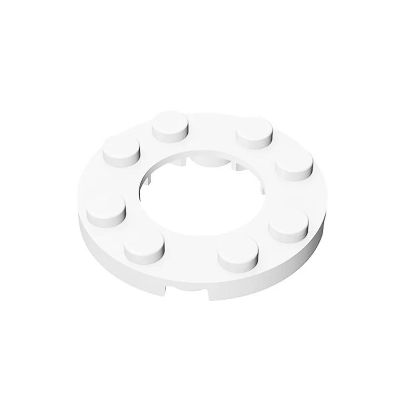 

MOC 10PCS Round 11833 4x4 Plate Building Blocks Kit With Open Center Bricks Particle Educational Toy Children Birthday Xmas Gift