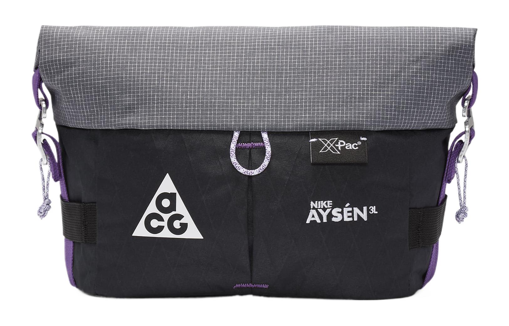 Nike Polyester Fanny Pack Regular Unisex Black & Cool Gray & White DV4051-010