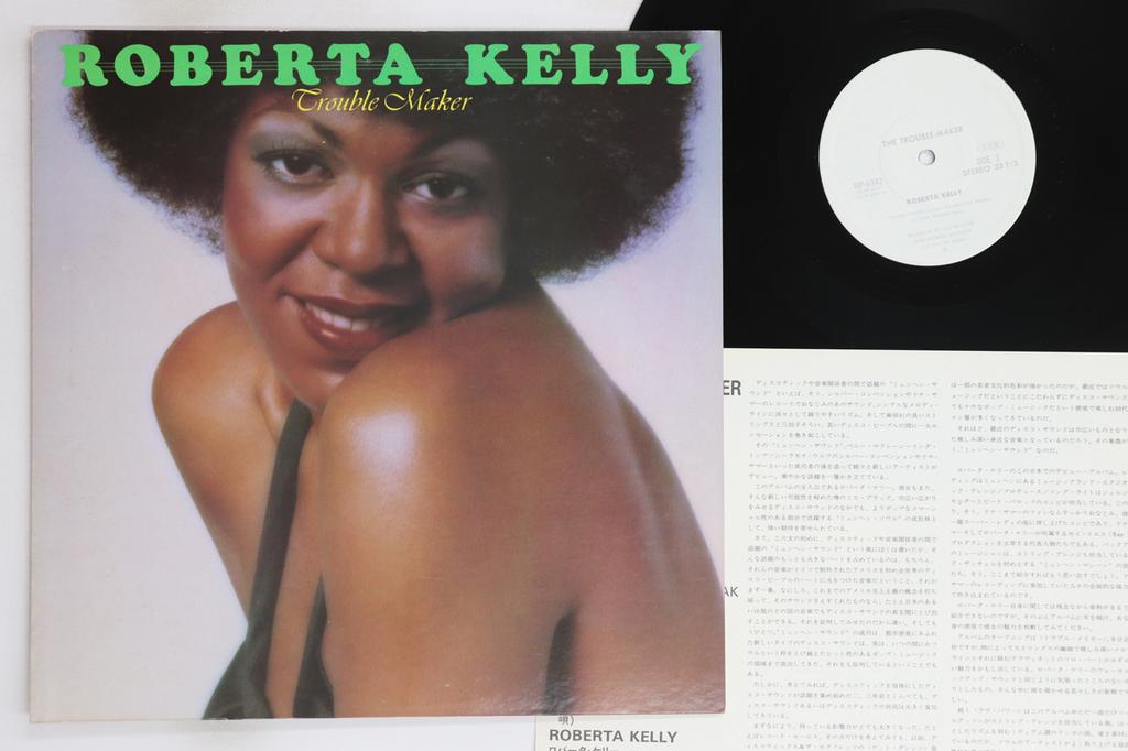 LP Record ROBERTA KELLY - Trouble Maker VIP6342PROMO CASABLANCA 1976 Japan Soul/Funk Used