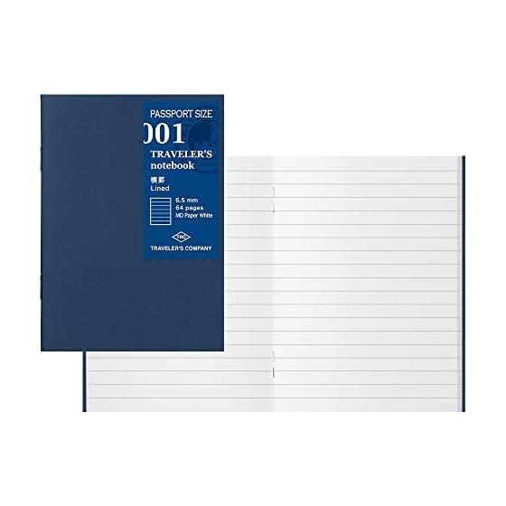 Traveler s Note Refill Horizontal Ruled 3 Book Pack Passport Size 14368006