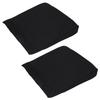 1/2/3Pcs Car Rear Row Leveling Pad Soft Sloped Supports Block Simple Installs for Vehicle Interior Comfort During Travel & Daily Use Needs