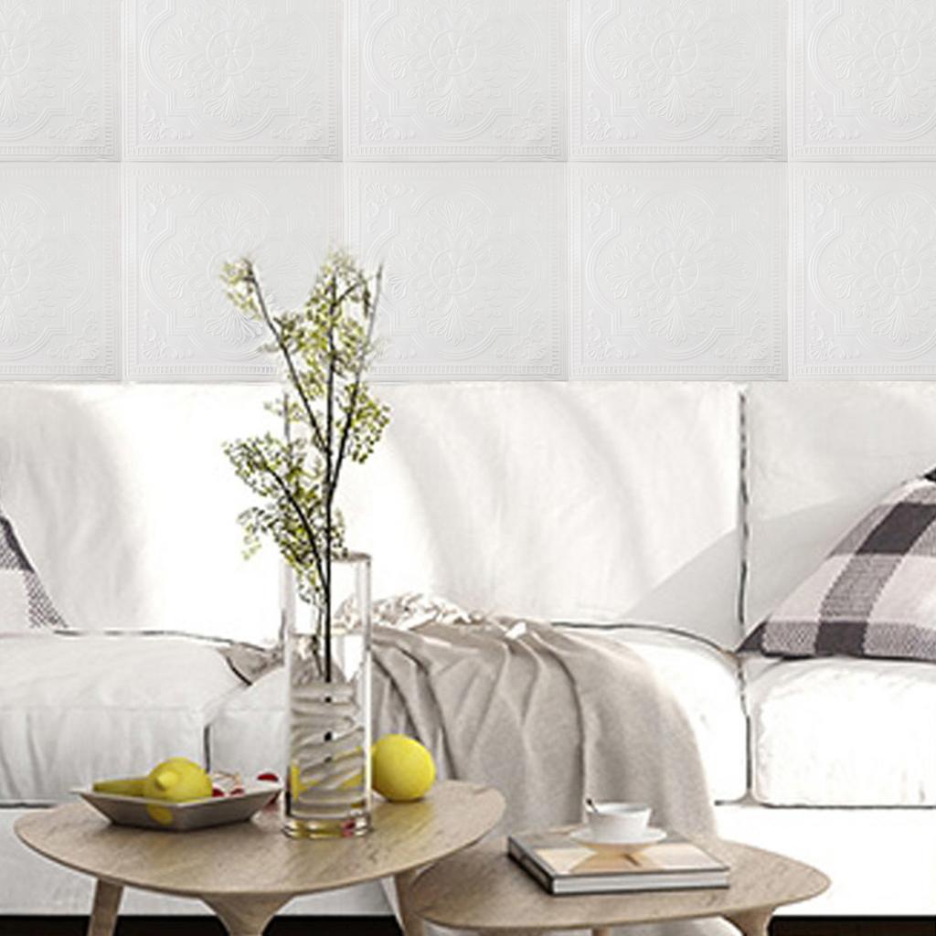 Soft Foam Panels Wall Sticker Sofa Background Easy Installation Easy To Cut Sound Insulated Tile Stone Brick Glass