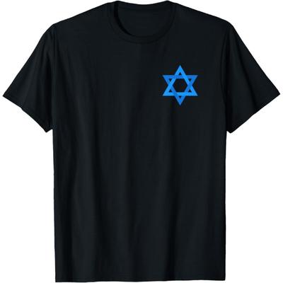 Star of David T-Shirt - Israeli Flag Jewish Symbol T-Shirt