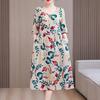 Sommerkleider für Damen Übergröße Kleid Lässig Vintage Elegant Print Blumenmuster Locker Kleider Damenbekleidung