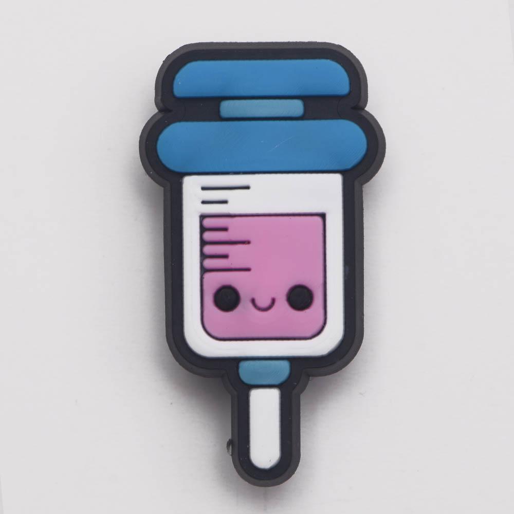 2025 Custom Mix Styles Medical Nurse Stethoscope Heart RN Retractable Badge Reel Nurse Accessories
