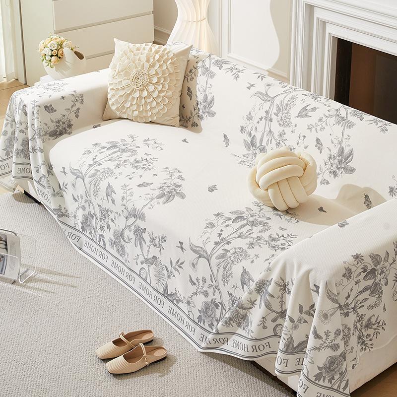 Summer Cool Breathable Sofa Towel Prosperous All-Inclusive Sofa Cover One-Piece Sofa Large Cover Cloth Cushion