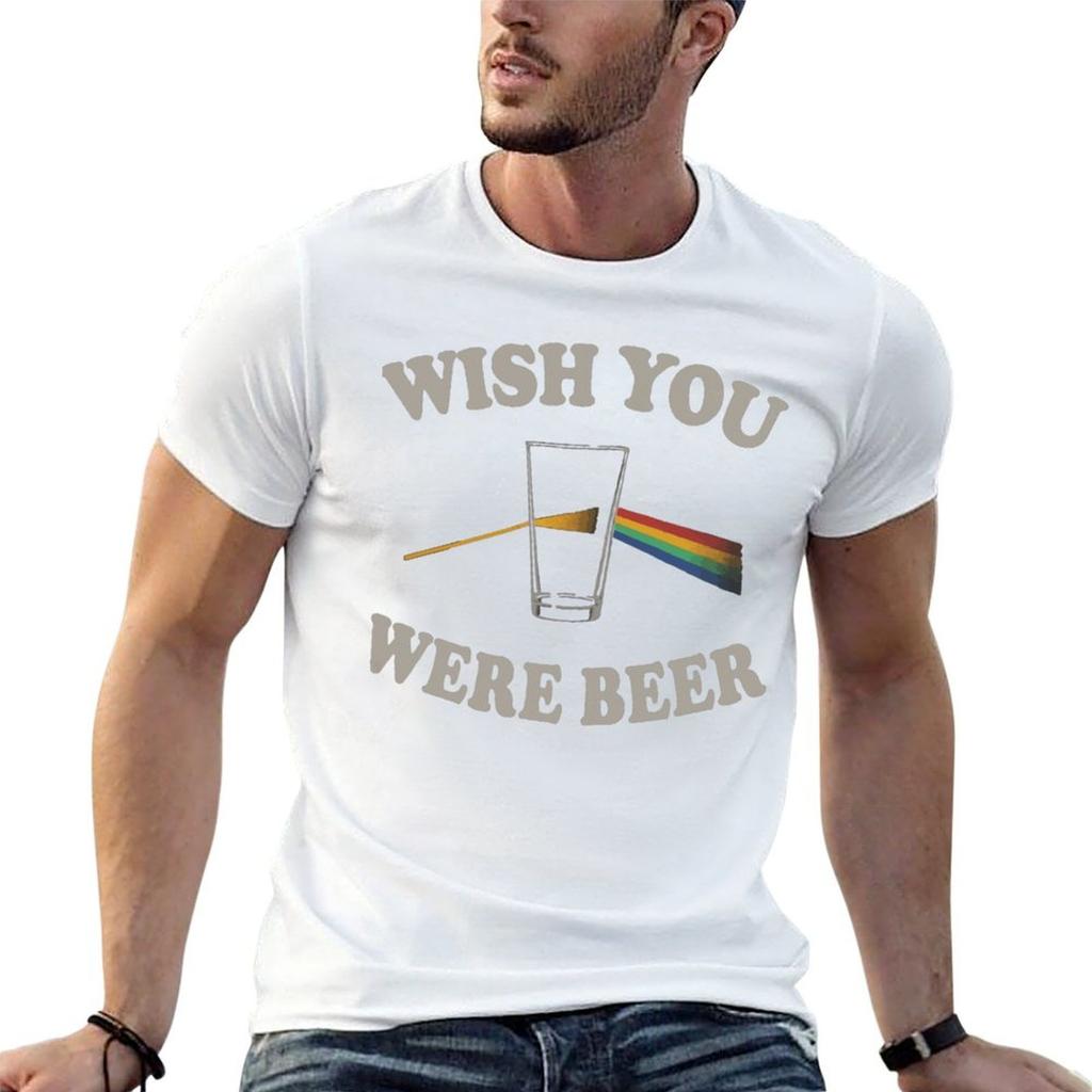 Wish You Were Beer Tshirt Ultra Soft Breathable Tee Top