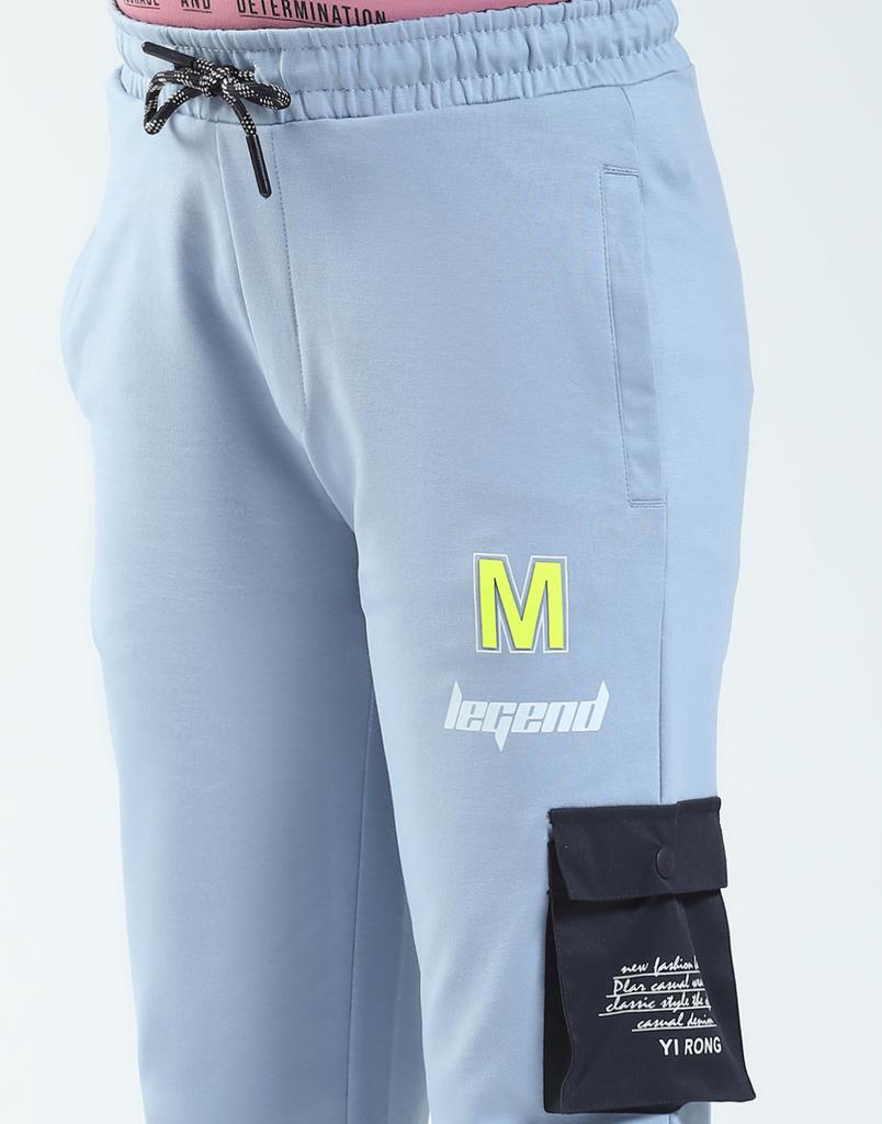 Monte Carlo Boys Solid Regular Fit Lower Track Pants
