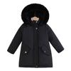Girls Down Cotton Jacket 2025 New Winter Children Clothing Girl Mid-Length Three-Proof Coat Warm overcoats