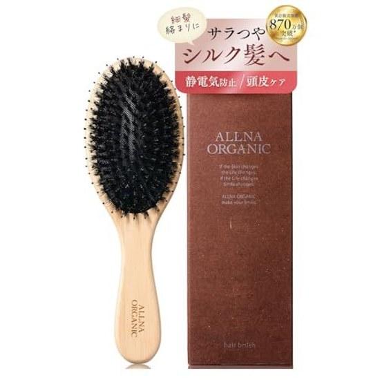 One Minute Morning Shiny Hair Orna Organic Brush Boar Bristle Womens Gift Female