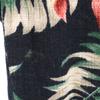 URBAN RESEARCH Made in Japan Linen Blend Aloha Pattern Shorts M Black Men's Used