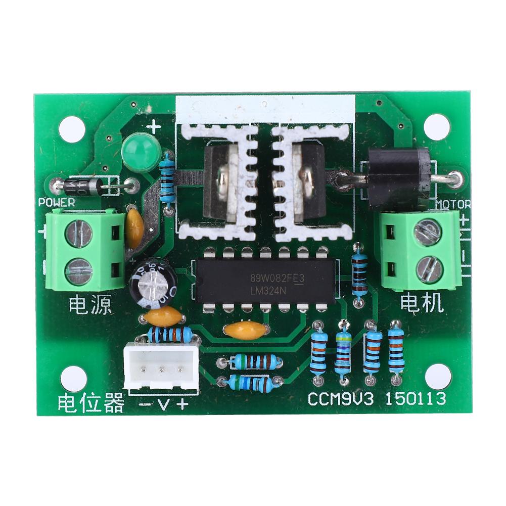 DC 12?24V 6A DC Motor Speed Controller Board Module PWM Stepless Speed Regulation