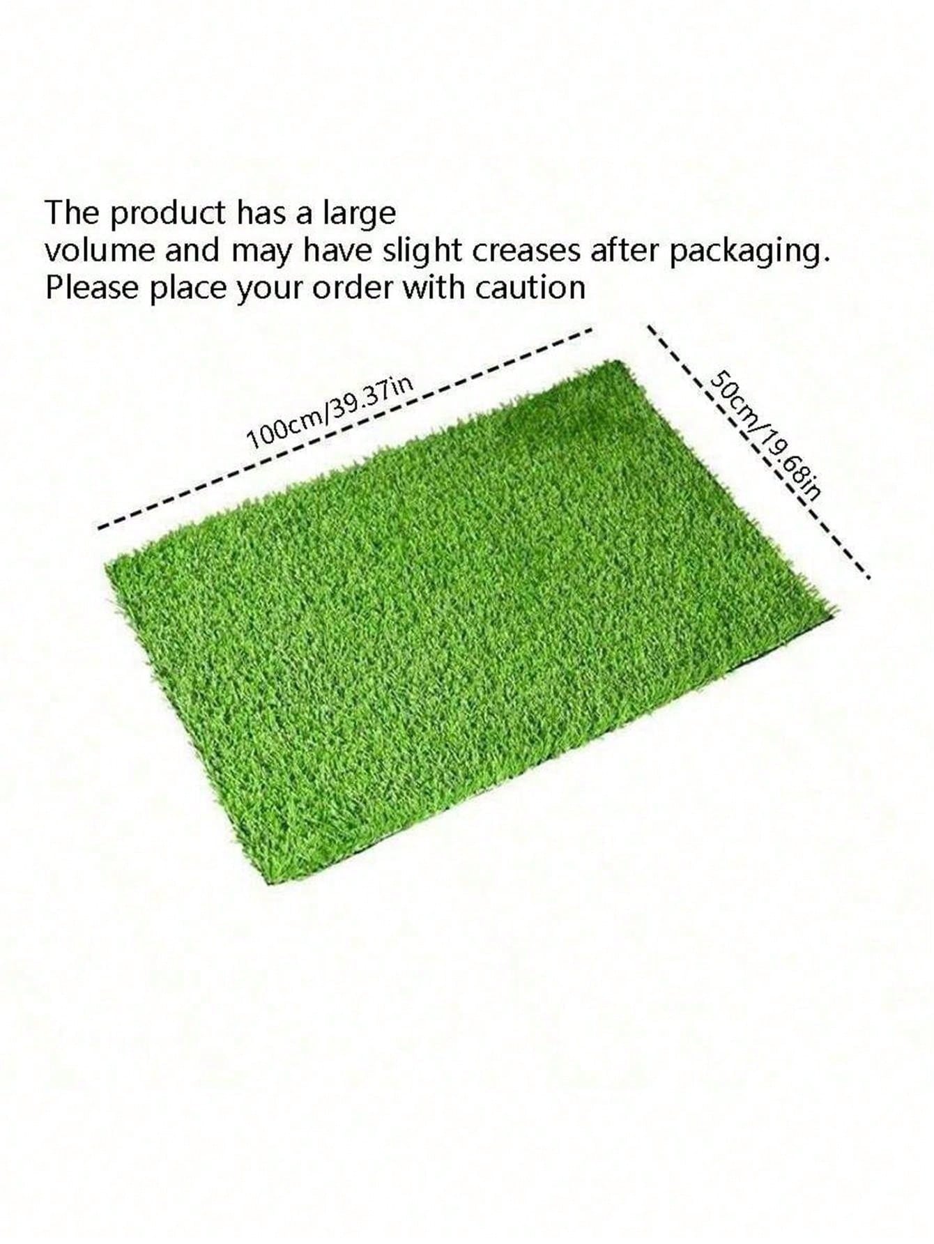 

1pc piece of artificial simulated grass carpet, multifunctional lawn that can be cut, plastic green football field fake turf.