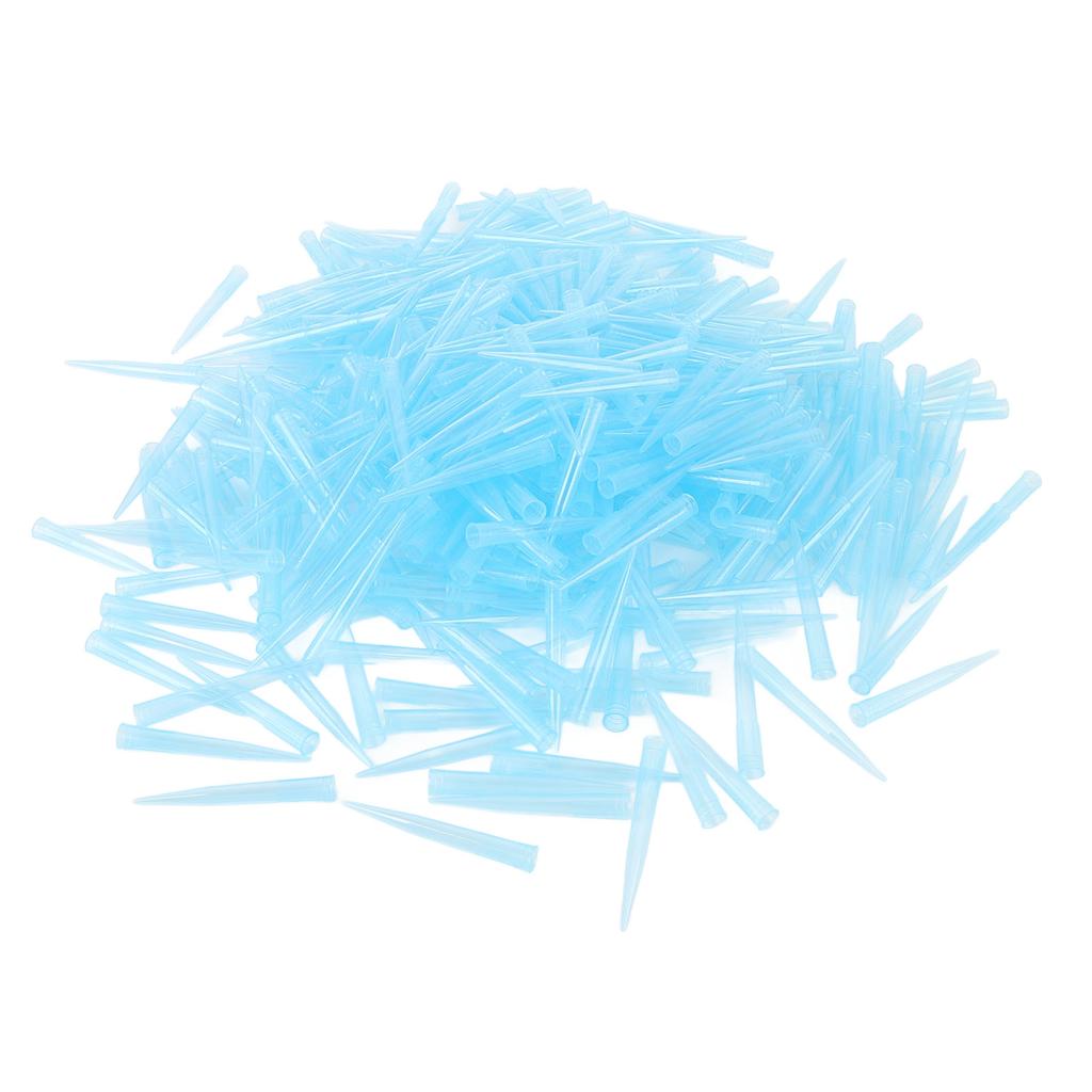 500Pcs Pipette Tips 1000ul Universal Plastic Autoclavable for Laboratory Liquid Pipet Pipettor