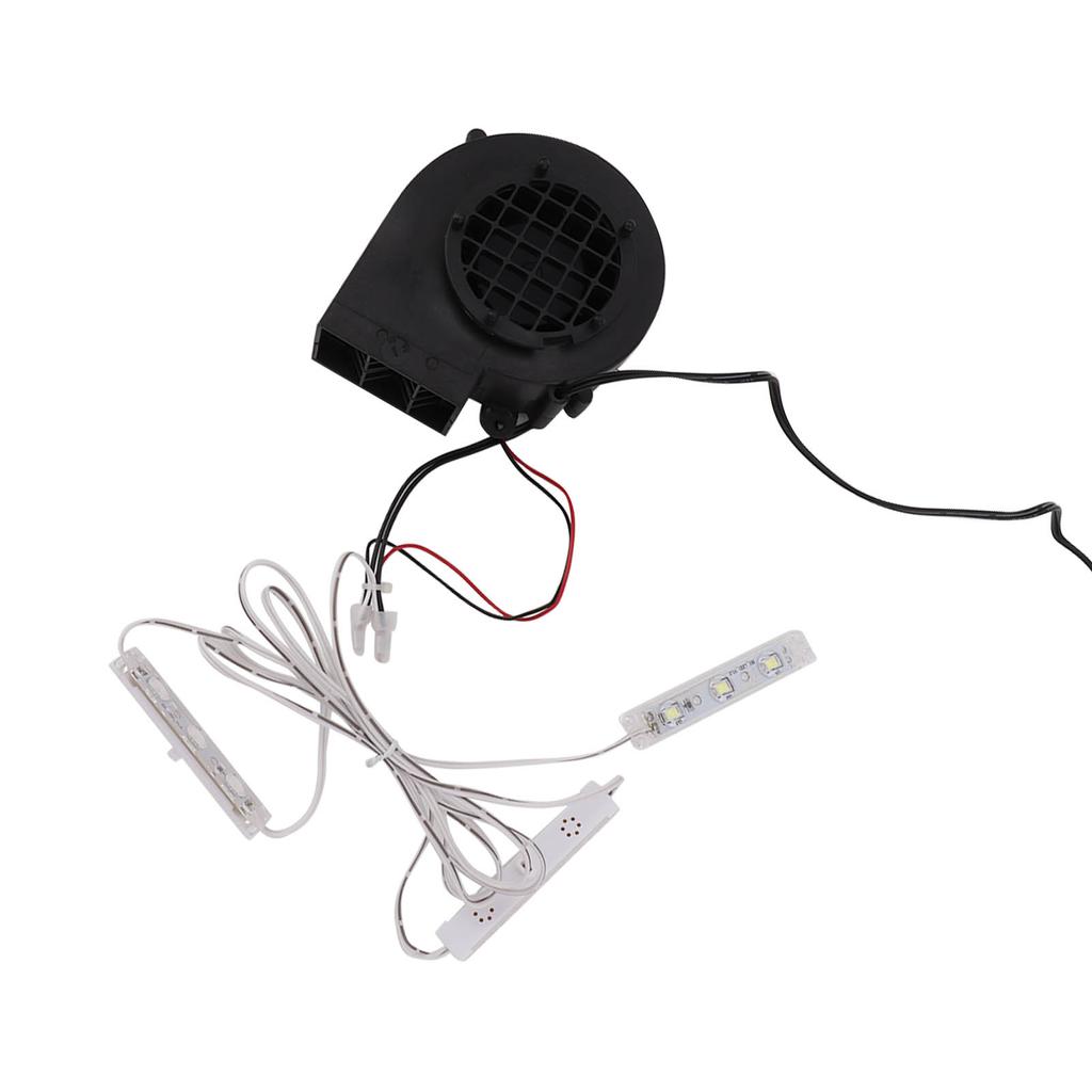 Inflatables Air Blower Christmas Inflatable Blower Pump with 3 White LED Bulb Sets for Outdoor